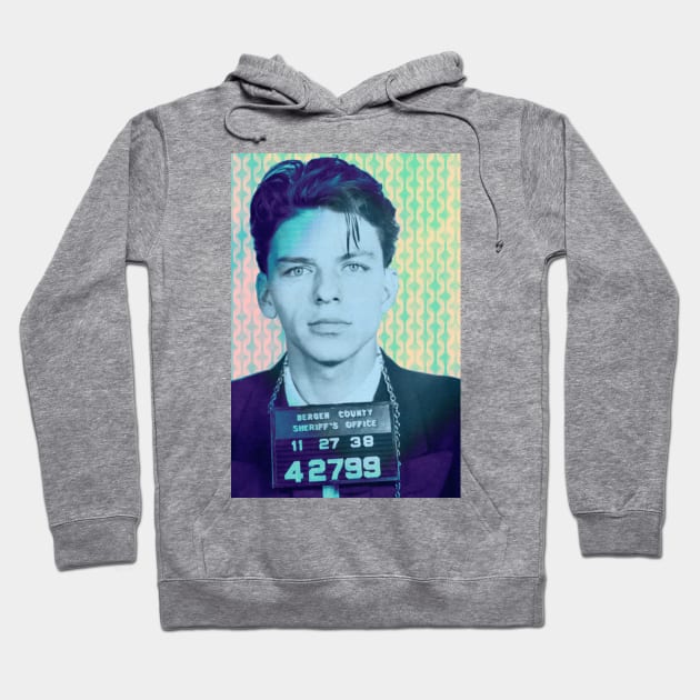 Frank Sinatra Mugshot Hoodie by SABREart